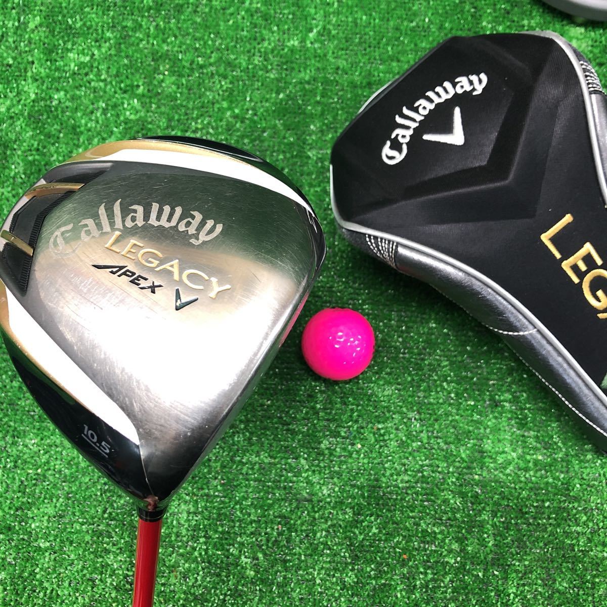 【新作入荷，豊富な】 GW-423 キャロウェイ Callaway LEGACY APEX 10.5&deg; ヘッドカバー付き ドライバー フレックスS9 UST mamiya ATTAS-T2(フレックス S)｜売買されたオークション情報、yahooの商品情報をアーカイブ公開 - オーク 男性右きき用