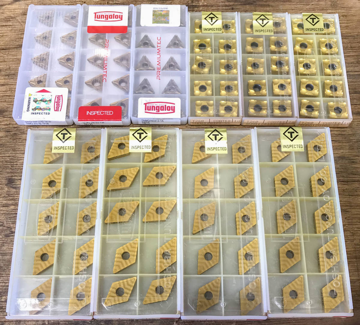 品質保証 0802◇KRI タンガロイ T823 DNMG150408-27 など 10個入り 10 