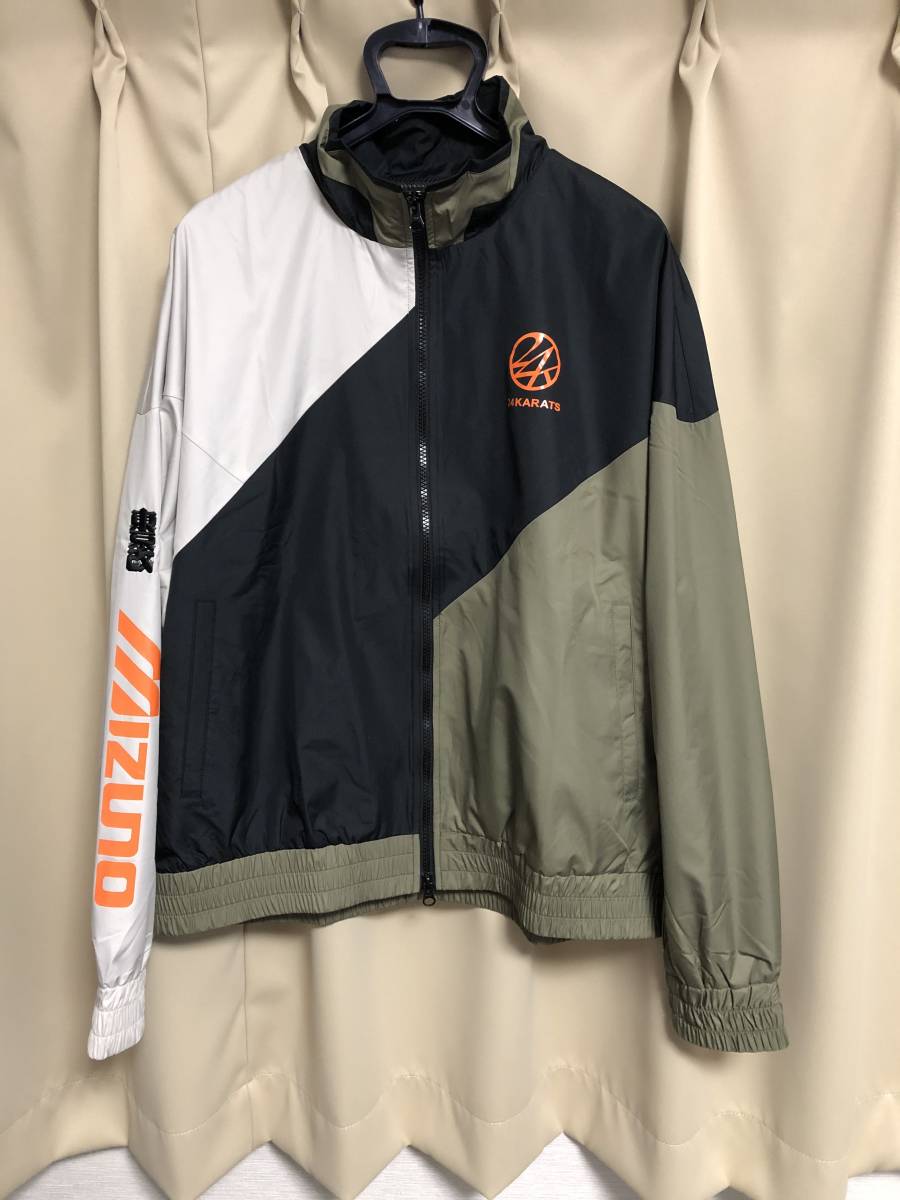 100%新品，新作 ミズノ ウィンドブレーカー 24Karats&times;Mita 限定販売品(ミズノ)｜売買されたオークション情報、yahooの商品情報をアーカイブ公開 - オークファン ナイロン