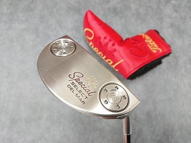 新品，本物保証 スコッティキャメロン 2020 Special Select DELMAR スペシャルセレクト デルマー 34インチ(スコッティ・キャメロン)｜売買されたオークション情報、yahooの商品情報をアーカイブ公開 - オークファン 男性右きき用