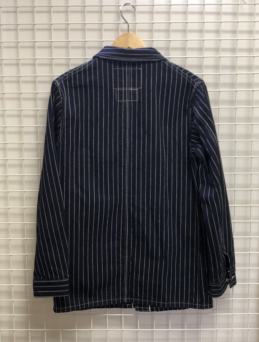 ☆ SUGAR CANE シュガーケーン ウォバッシュ ストライプ カバーオール