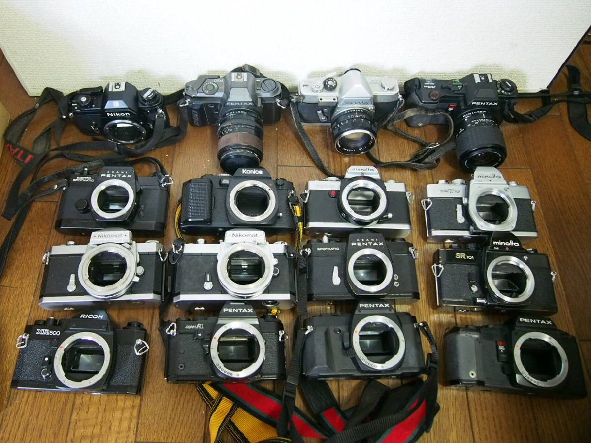 ジャンク 多数まとめて MFフィルムカメラ まとめて 大量 色々