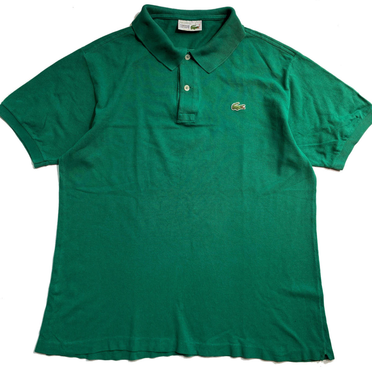 【赤字超特価，得価】 フランス製 LACOSTE ラコステ フレンチラコステ 鹿の子 半袖 ポロシャツ サイズ 5 / グリーン メンズ(5)｜売買されたオークション情報、yahooの商品情報をアーカイブ公開 - オークファン 男性用