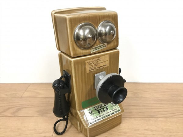 BEAM ジムビーム JIM デキャンタ ウイスキーボトル 陶器製 陶器ボトル