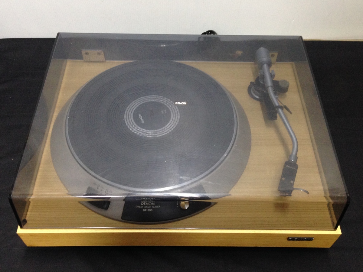 最安値，限定セール &sect; B10128 DENON デノン DIRECT DRIVE PLAYER DP-790 レコードプレーヤー ターンテーブル カートリッジ付き み 実用品(デノン)｜売買されたオークション情報、yahooの商品情報をアーカイブ公開 - オー デノン