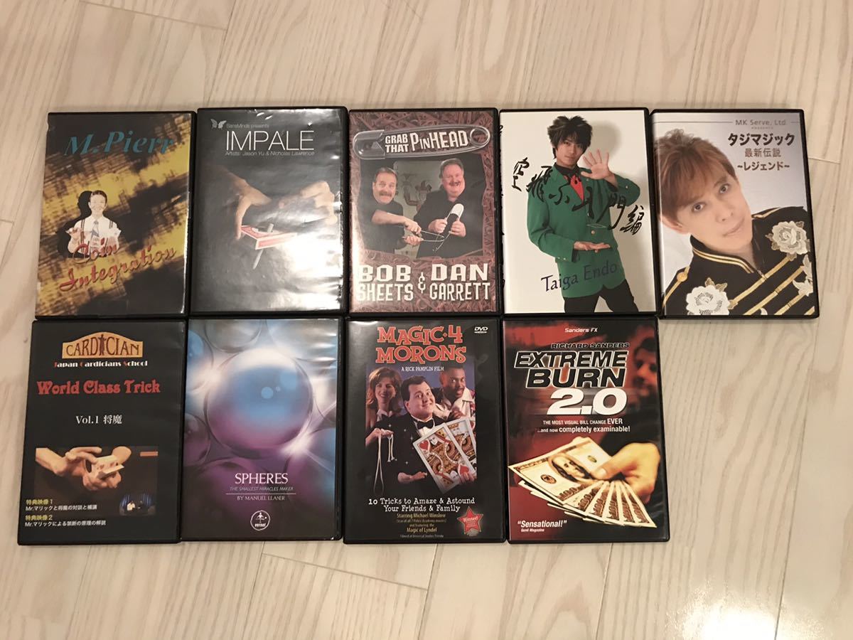 DVD まとめ売り X1マジックバラエティセット マニュアル本 公式 ⁄ DVD