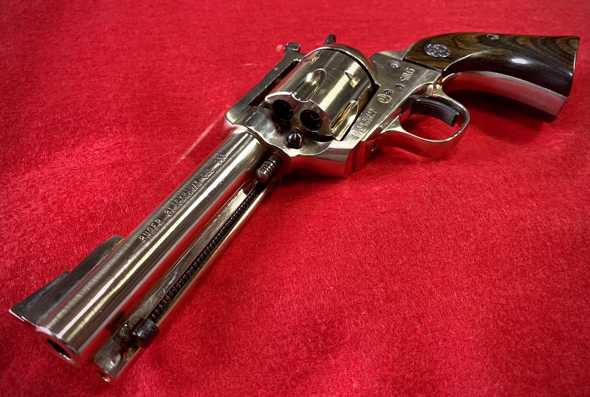 ハドソン ルガー ブラックホーク 357マグナム 4 5/8インチ 金属モデル