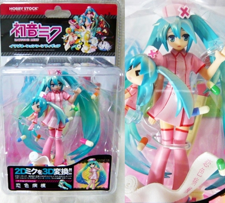 ホビーストック 初音ミク ミクモ 恋色病棟 海洋堂 安倍匠 榎木ともひで