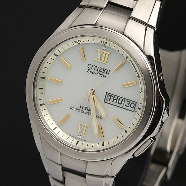 CITIZEN ATTESA シチズン アテッサ H100 腕時計 H100-T010431 1円 