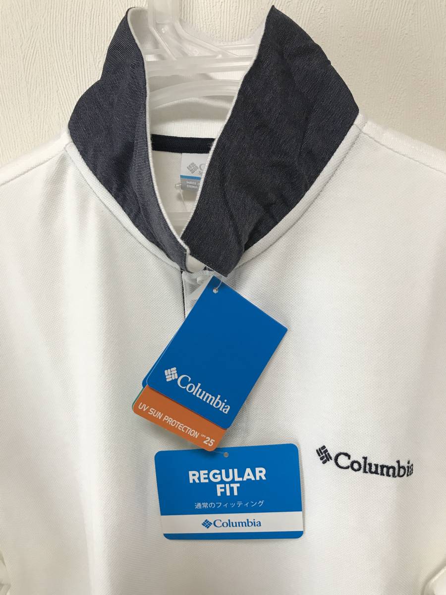 新品，お買い得 ポロシャツ 半袖 Lサイズ コロンビア Columbia ポストヘイツポロ POST HASTES POLO PM4461 キャンプ 登山 アウトドア 白 ホワイト(半袖シャツ)｜売買されたオークション情報、yahooの商品情報をアーカ 男性用