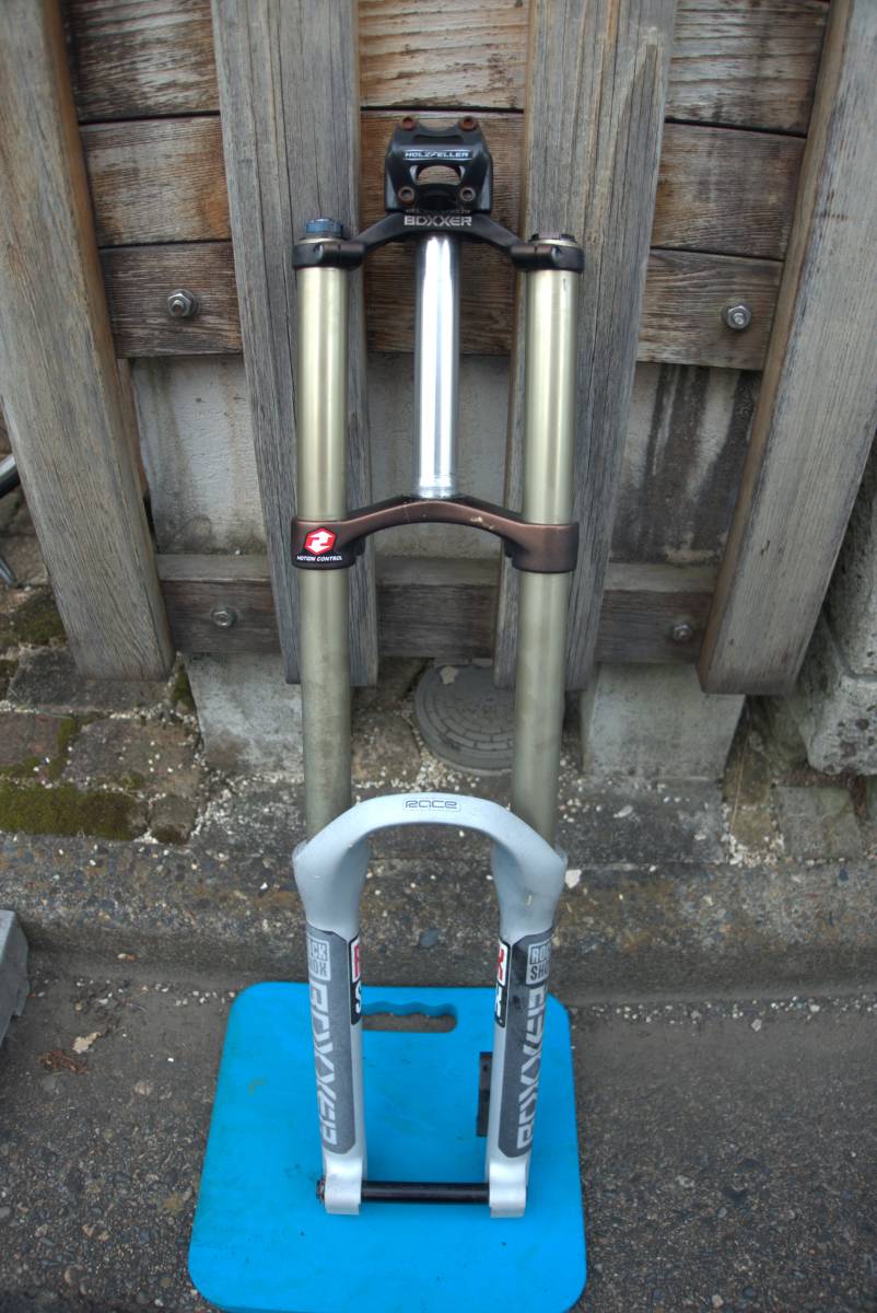 【数量限定，SALE】 ROCKSHOX BOXXER ロックショックス ボクサー 26インチ用(サスペンションフォーク)｜売買されたオークション情報、yahooの商品情報をアーカイブ公開 - オークファン サスペンションフォーク