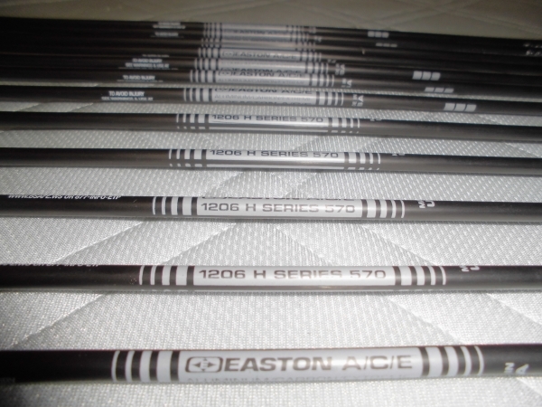 | Easton ACE EASTON A&frasl;C&frasl;E - ARROWS 0 &amp; 12本他付属品セット Arrow POINTS SERIES&frasl;570 G 公式 Centreshot