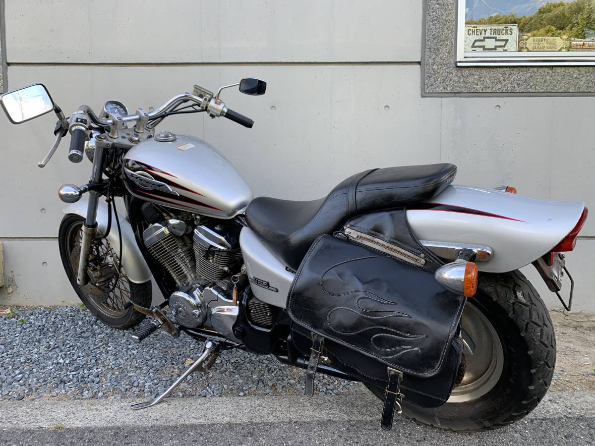 スティード400 NC26 女性ワンオーナー 8810km 現状販売 シルバー 