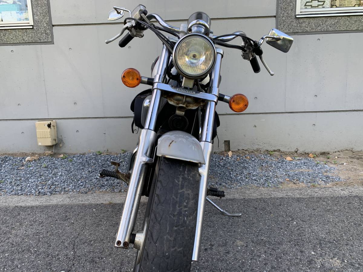 スティード400 NC26 女性ワンオーナー 8810km 現状販売 シルバー 