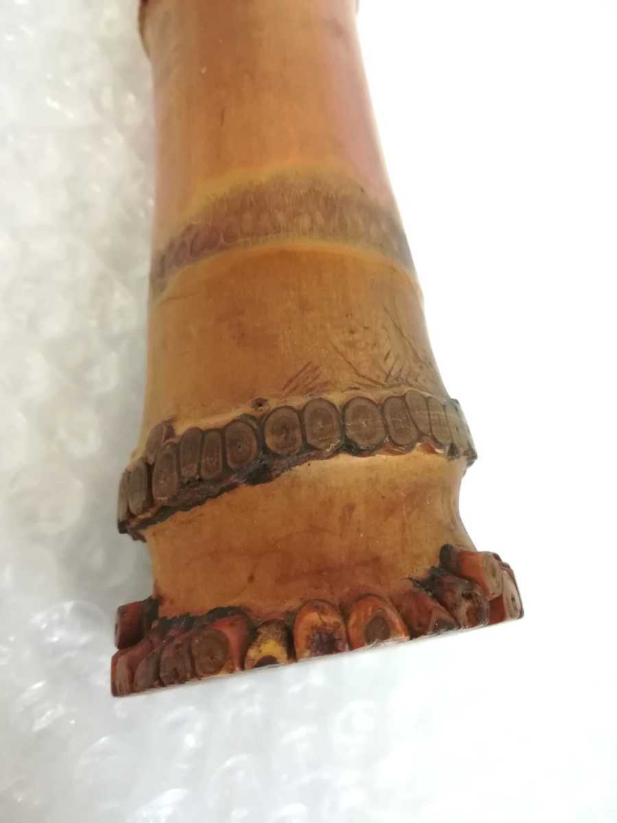 尺八 和楽器 全長約54.5cm 01⁄07-05 都山流 : 渉童 飛鳥 邦楽 □銘木尺