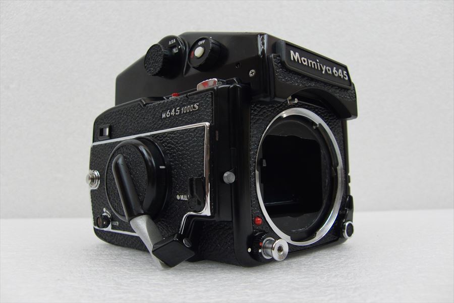 値下げしました= ▽MAMIYA M645 1000S マミヤ 中判カメラ ボディ 中古