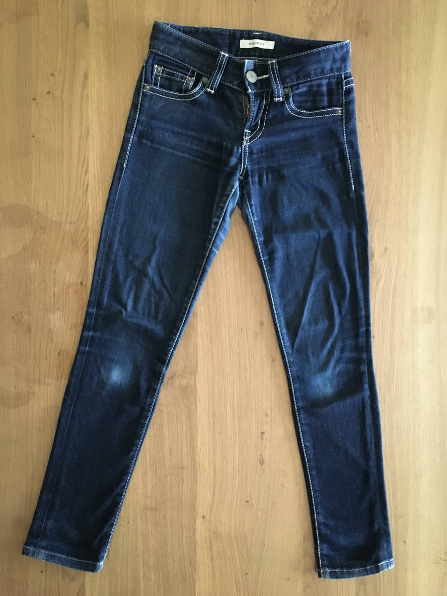 moussy パウダー デニム 23 インチ(ジーンズ)｜売買されたオークション