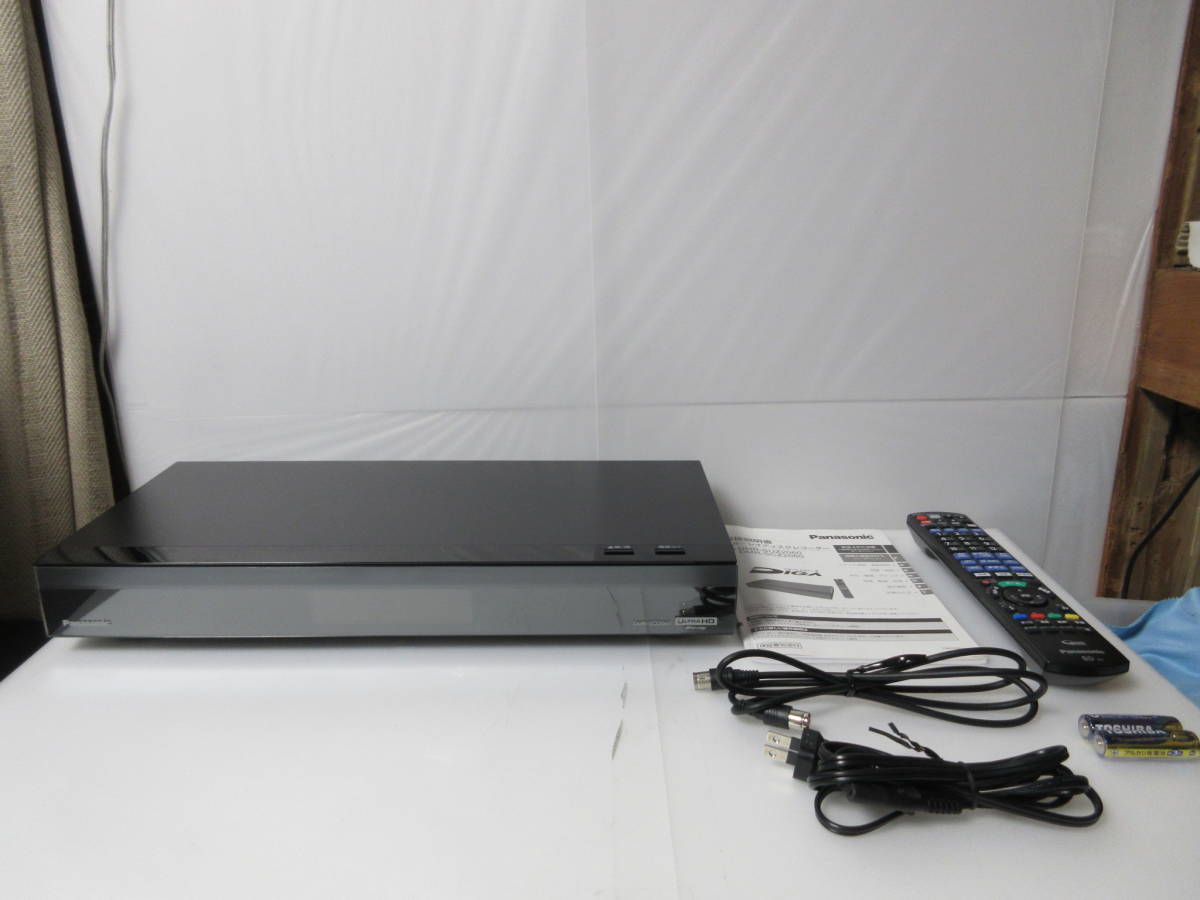 Panasonic DMR-SCZ2060 2TB 4K 3チューナー ブルーレイレコーダー DIGA