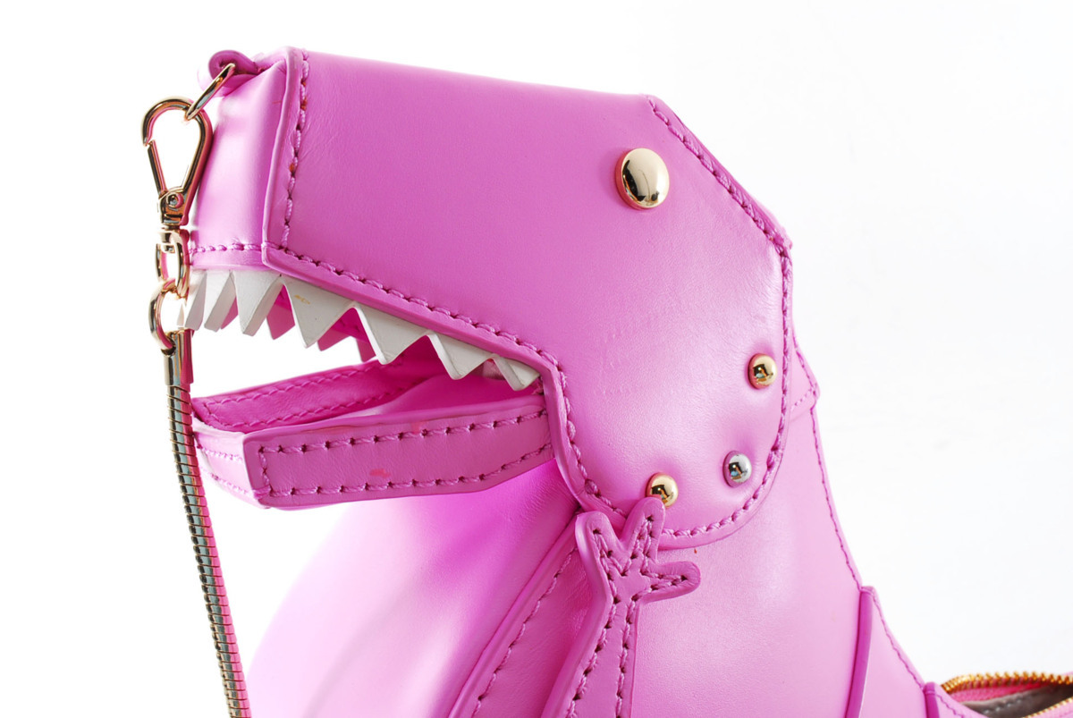 未使用 保管品 ケイトスペード 恐竜 T-REX ショルダーバック ピンク