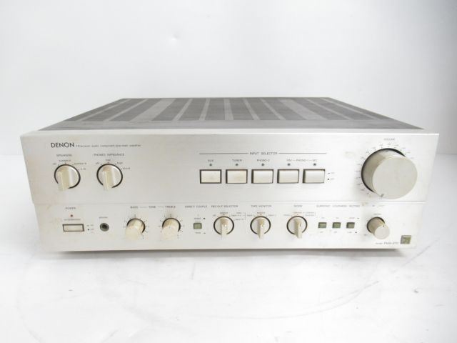 故障品・内部の部品取り用に DENON A級動作プリメインアンプ PMA-970
