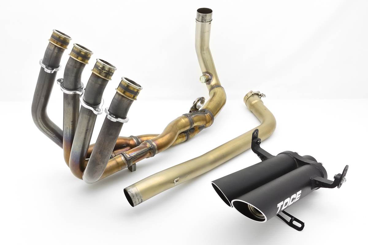ホンダ CBR600RR用 TOCE T-SLASH スリップオンマフラー / 触媒レス 