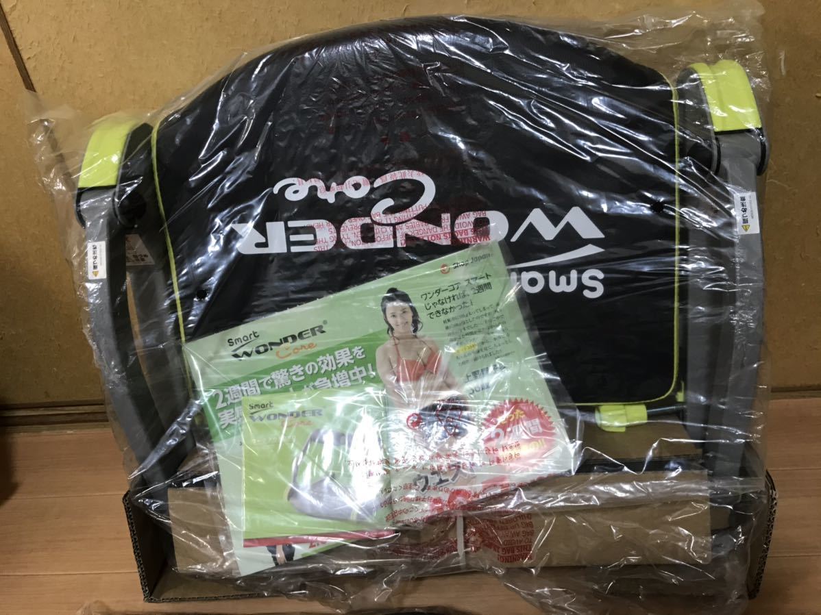 ショップジャパン ワンダーコア 正規品 Japan(ショップジャパン) 未開封ワンダーコアスマート 黒×緑 送料無料 ワンダーコアスマート スマート | 公式Shop Shop SHOPJAPAN ワンダーコアスマートの悪い口コミ 腹筋 美品