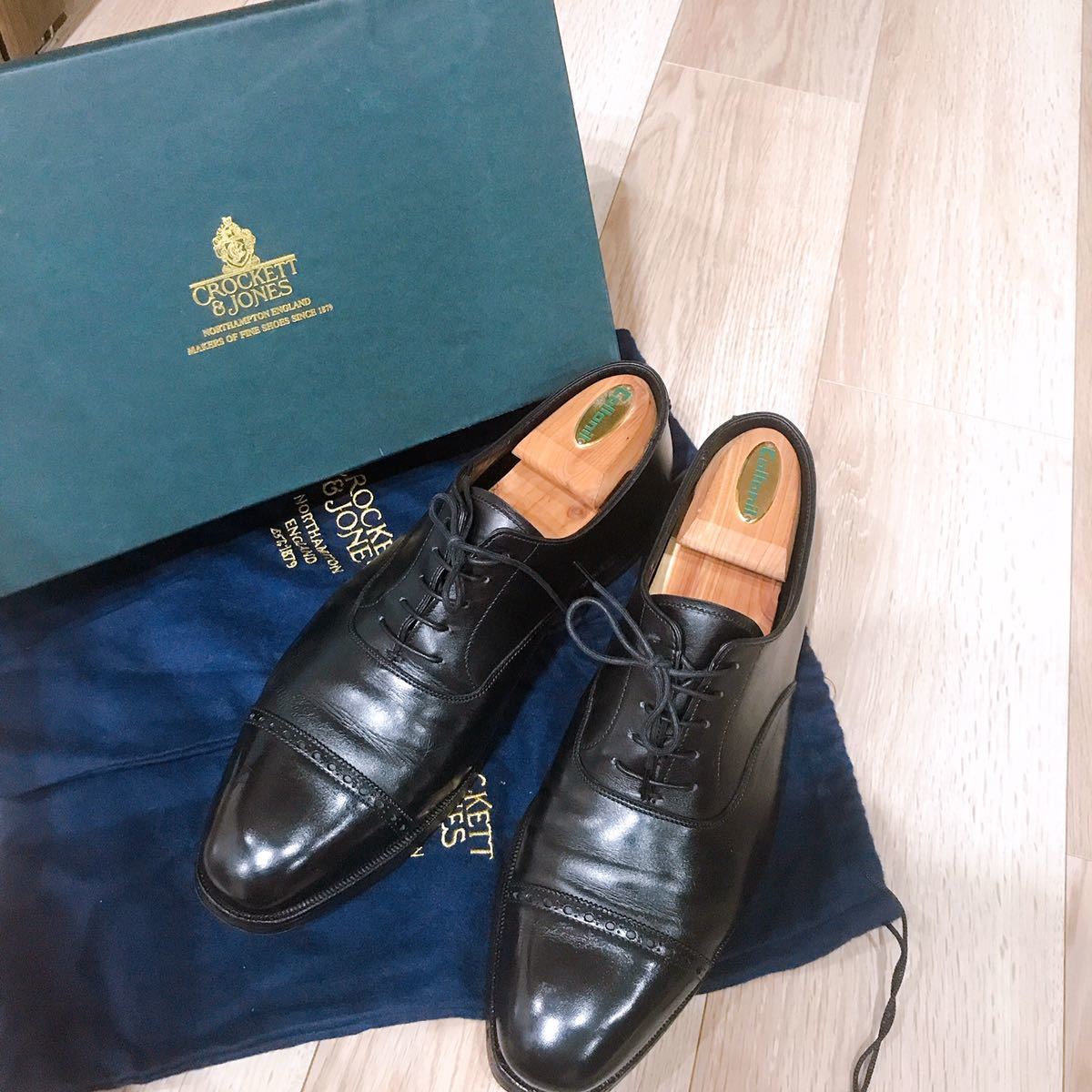 美品】CROCKETT&JONES(クロケット&ジョーンズ) BELGRAVE-12 ハンド 