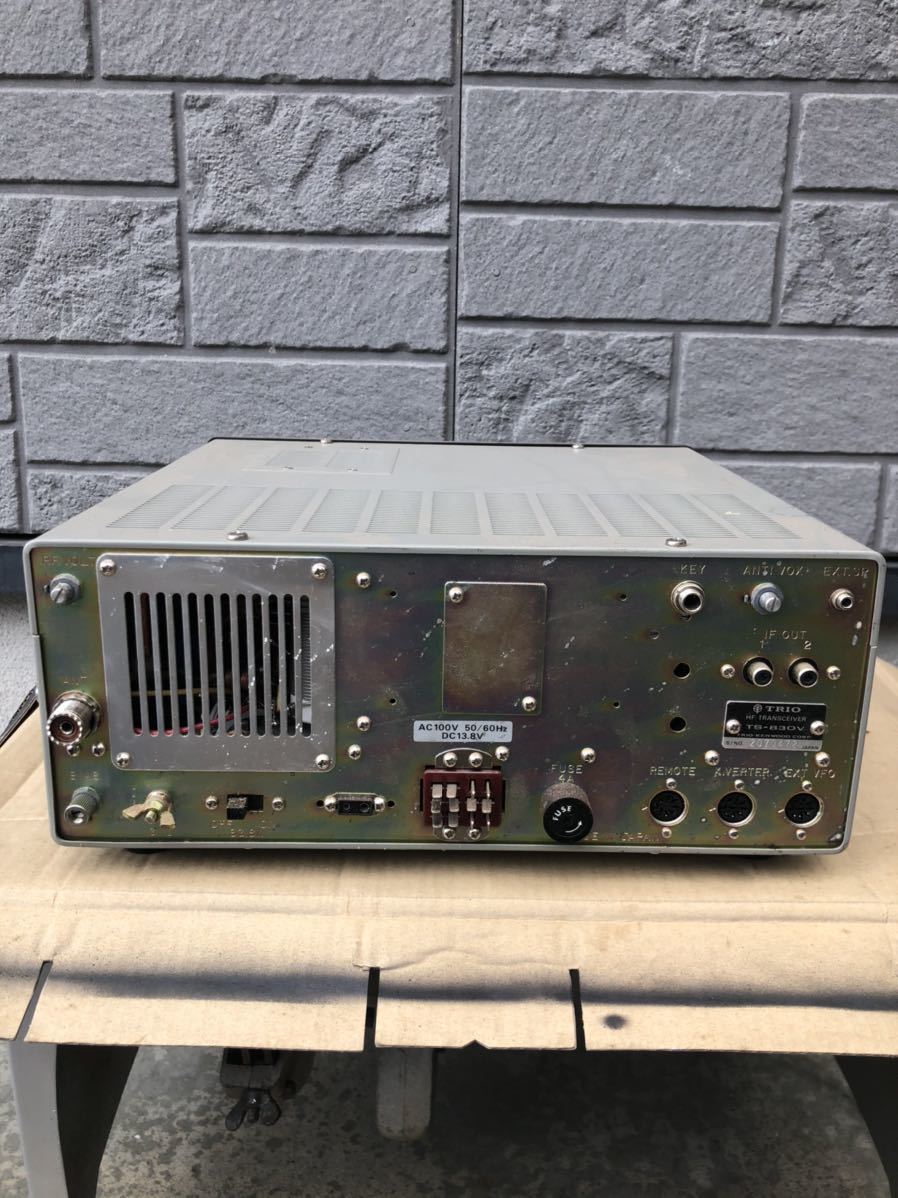 TRIO トリオ SSB トランシーバー TS-830V 無線機 TRIO トリオ TS-830V