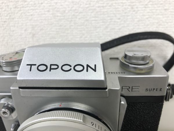年代物 TOPCON RE SUPER トプコン RE スーパー カメラ ケース
