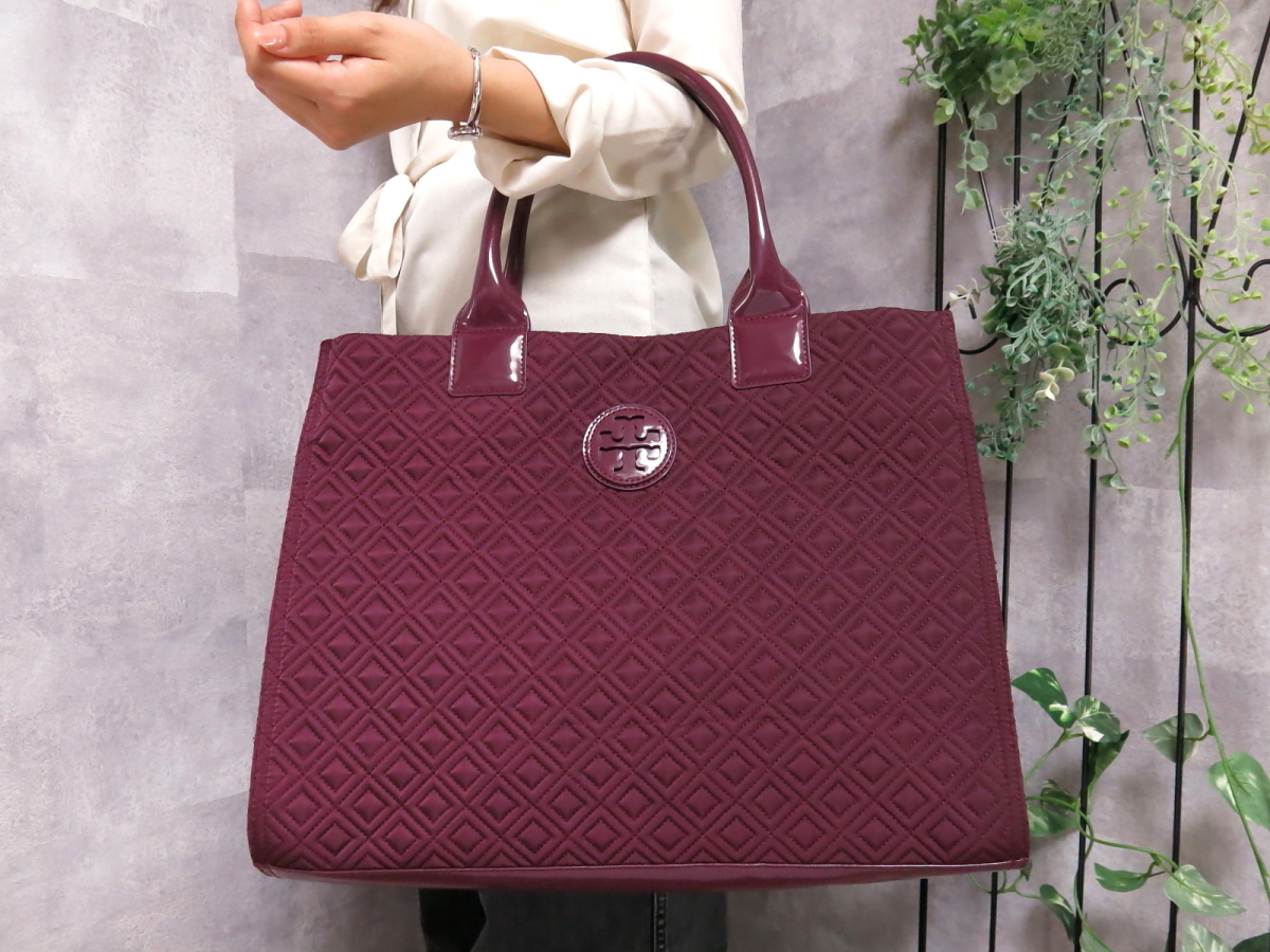 TORY BURCH ワンショルダーバック チェーン レザー A4 肩掛け Tory