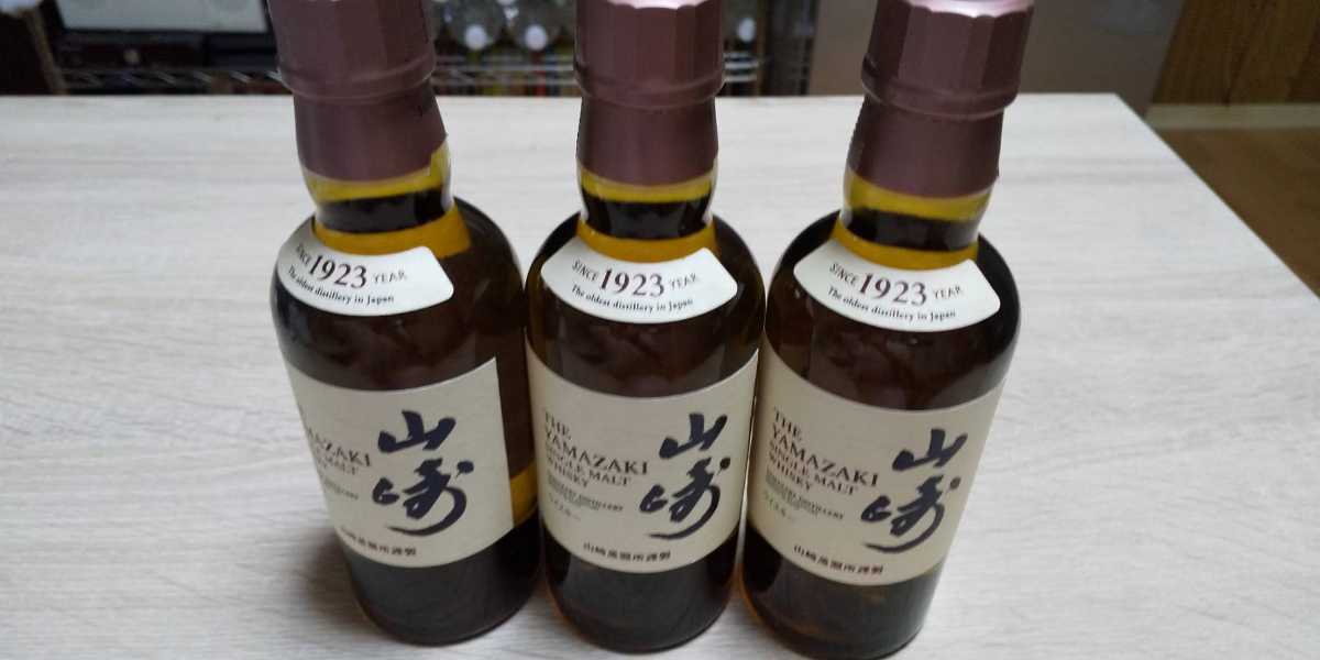 驚きの破格値，本物保証 山崎1923180mlボトル&times;3本(日本)｜売買されたオークション情報、yahooの商品情報をアーカイブ公開 - オークファン 日本