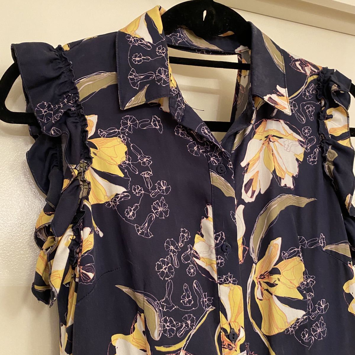 Zara ザラ ロンパース ワンピース 大人セクシー 花柄ワンピース ワンピース 売買されたオークション情報 Yahooの商品情報をアーカイブ公開 オークファン Aucfan Com