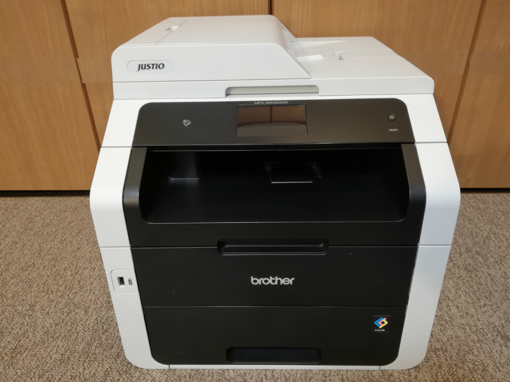 ブラザー製カラーレーザプリンター JUSTIO MFC-934CDW 動作品