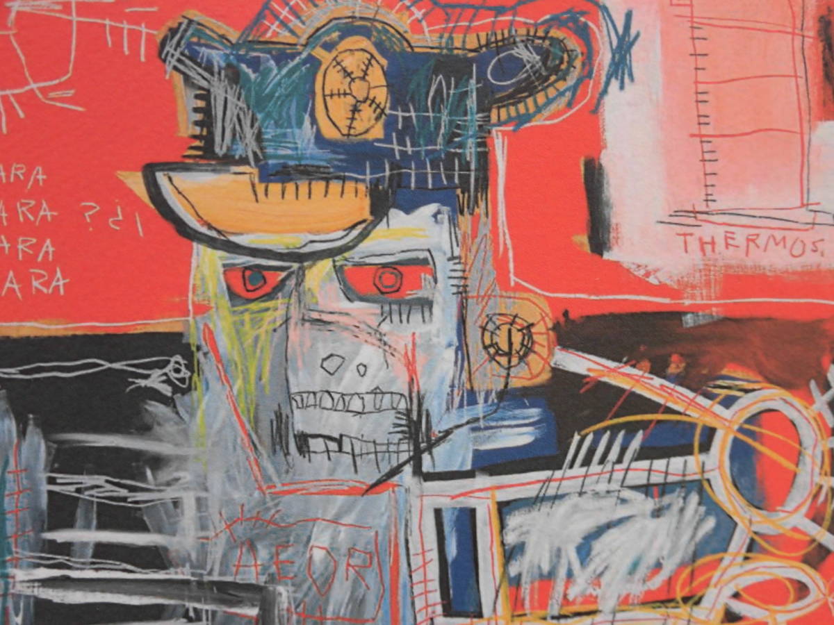 バスキア Basquiat☆限定数販売☆販売証明書付属☆リトグラフ101/250