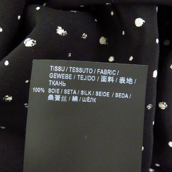 ☆【JPタグ】SAINT LAURENT PARIS/サンローランパリ ドット柄 半袖