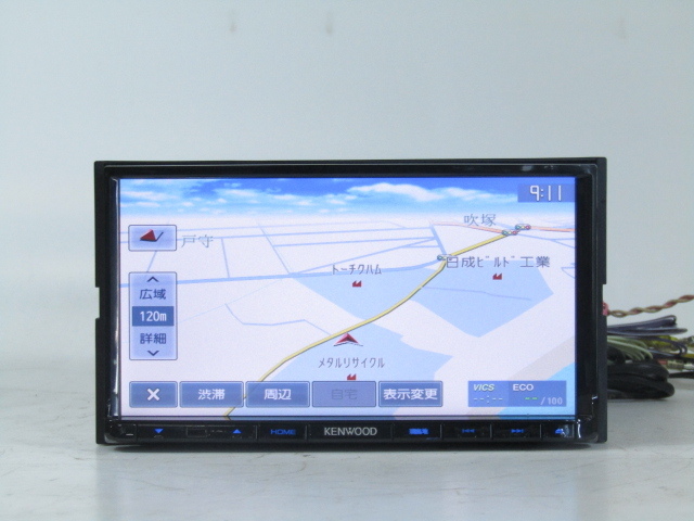 KENWOOD MDV-D203 | CD録音 彩速ナビ ケンウッド iPod USB SDカード