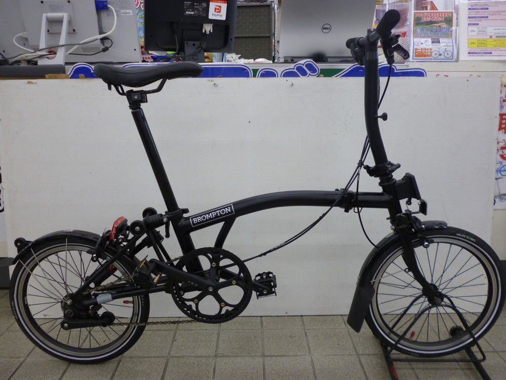 Brompton Black | S2L Folding Bike Edition Cycling too orange and