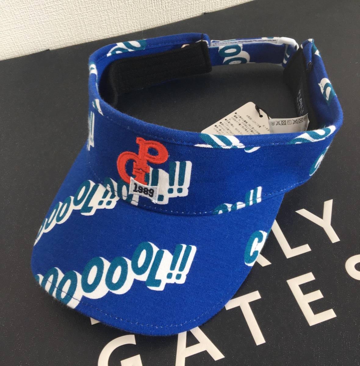  パーリーゲイツ PG COOL 総柄VISOR バイザー サイズフリー 青 PEARLY GATES(パーリーゲイツ)｜売買されたオークション情報、yahooの商品情報をアーカイブ公開 - オークファン サンバイザー
