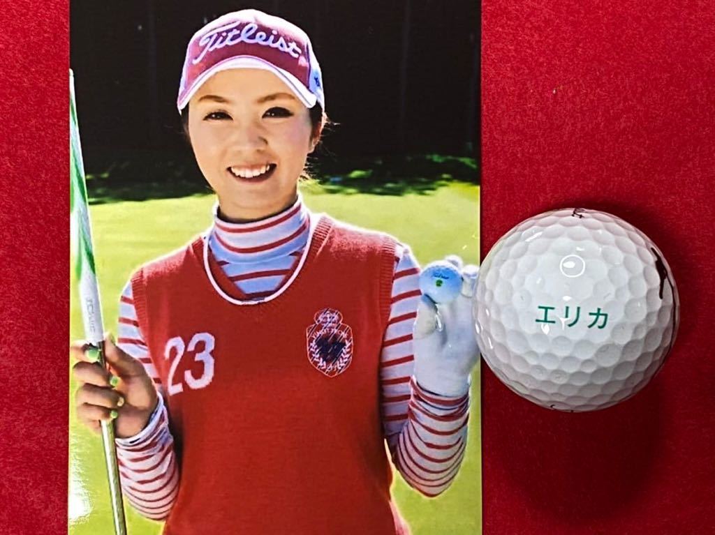 LPGA 菊地絵理香 2019 直筆サイン入り実使用オウンネームボール(生写真