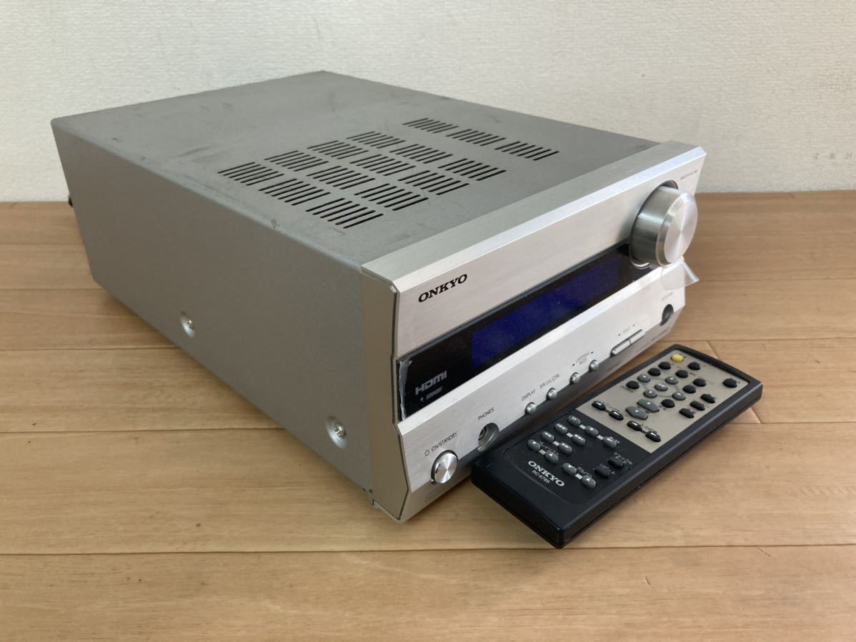 ONKYO オンキョー AVセンター リモコン付き SA-205HD ONKYO SA-205HD