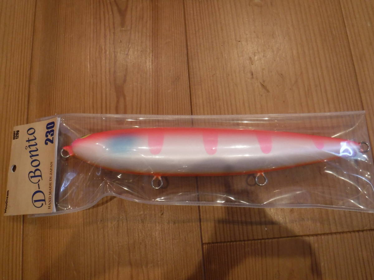 セール，限定SALE WooDream D-Bonito230 ウッドリーム D－ボニート２３０ シーバス デカトップ コノシロパターン トップウォーター(トップウォーター)｜売買されたオークション情報、yahooの商品情報をアーカイブ公 海水