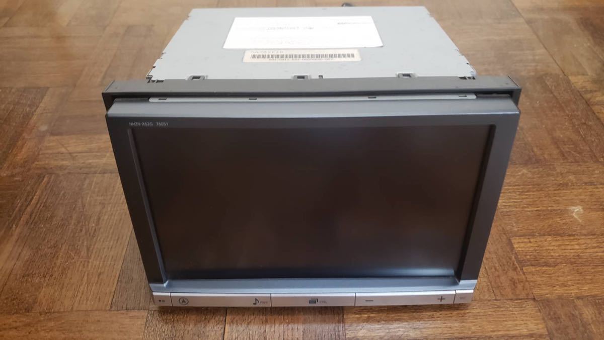 NHZN-X62G トヨタ純正 トヨタ純正8インチHDDナビ フルセグ 2019年地図 