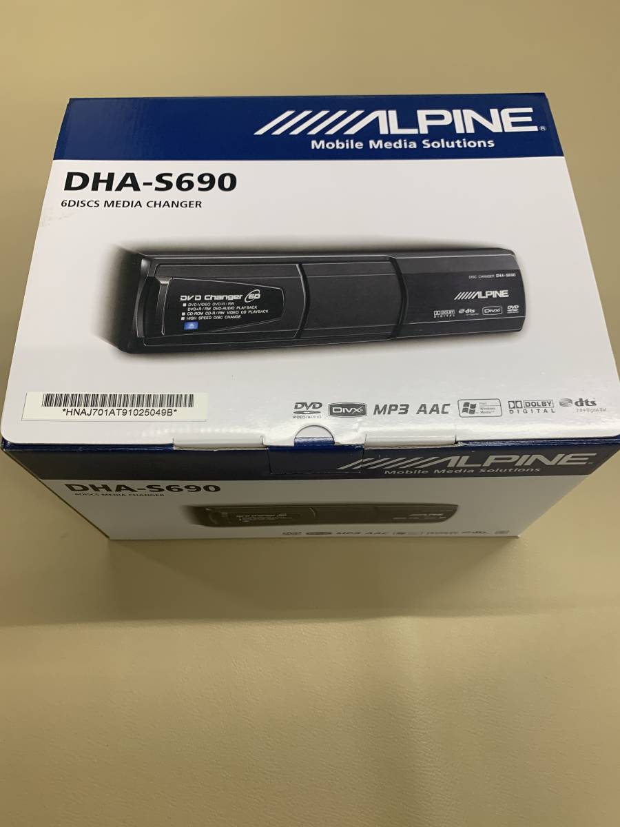 DHA-S690 アルパインDVD Changer Alpine DHA-S690 6 Disc DVD CD