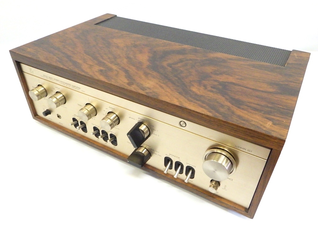 L-507 LUXMAN プリメインアンプ 電解C交換整備済み・動作品 LUXMAN プリメインアンプ ラックスマン L-507 L-507sII - 修理履歴