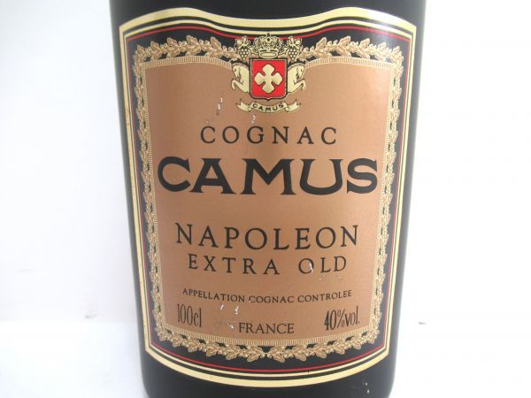 CAMUS カミュ NAPOLEON ナポレオン 古酒 未開栓 コニャック EXTRA