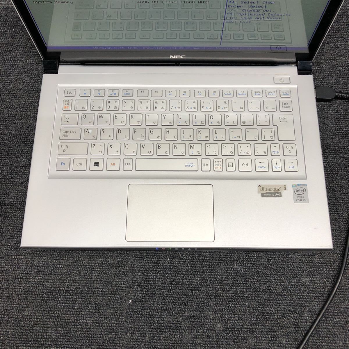 JJ-417 激安 ノートPC NEC PC-LZ650NSS Core i5 4200U 1.60GHz メモリ