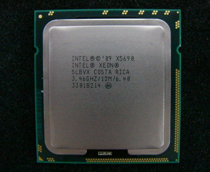 hi10 6-Core Xeon X5690 3.46GHz 12M/6.40 SLBVX LGA1366 即決