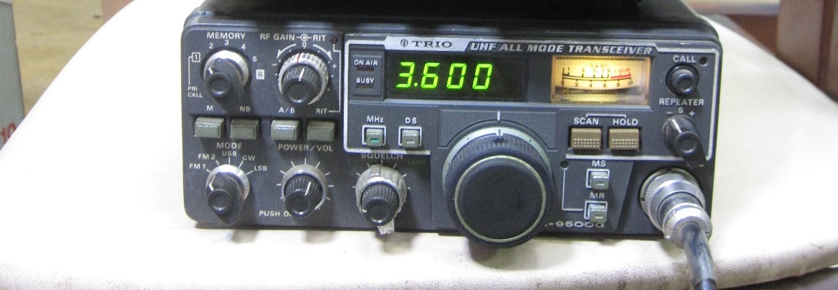 TRIO TR-9500 トリオ 430MHz トランシーバー オールモード 430Mhz