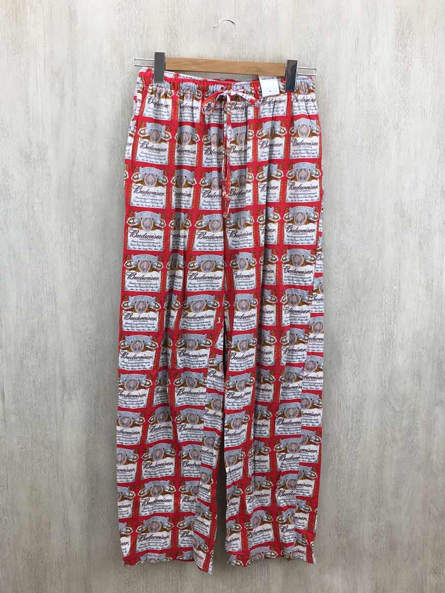 人気SALE，100%新品 Budweiser/バドワイザー/イージーパンツ/L/コットン/RED/総柄(Lサイズ)｜売買されたオークション情報、yahooの商品情報をアーカイブ公開 - オークファン Lサイズ