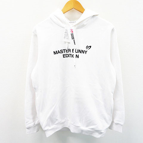 数量限定，正規品 MASTER BUNNY EDITION マスターバニーエディション 2020年モデル 10周年 スウェットパーカー ホワイト系 5 240001419671 ゴルフ(パーリーゲイツ)｜売買されたオークション情報、yahooの商品情報をアーカ ジャンパー、ジャケット